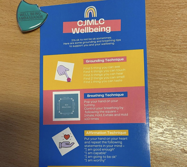 Wellbeing and Badges pic